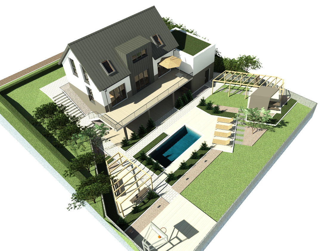 Revit_Horska_Projekt_Privathaus-mit-Garage_2